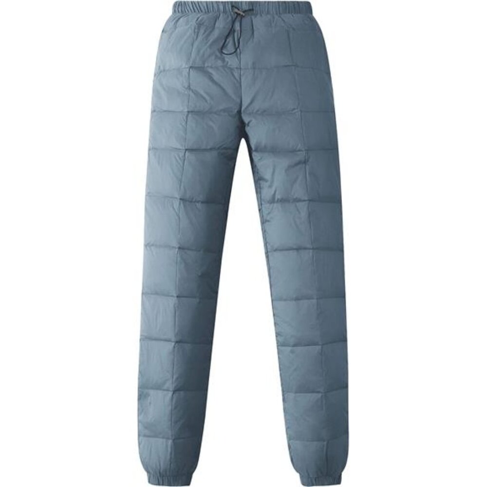 Women's Winter Windproof Down Pants Padded Loose Ultralight Warm Trouser